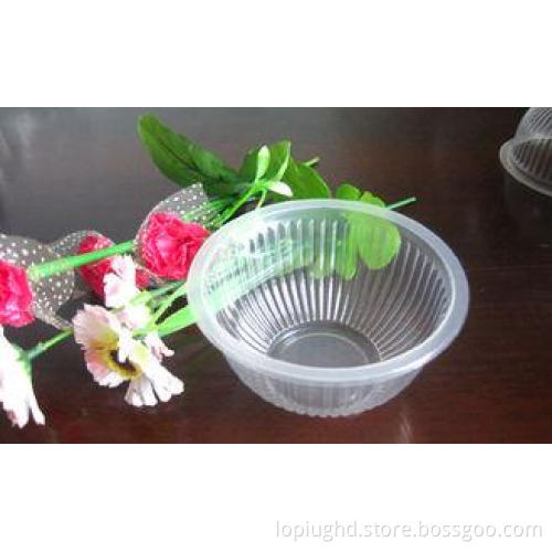 Plastic Disposable Dessert Cups With Round Bowl 200ml 9.5x5